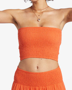 Keep It Simple Coral Craze Top