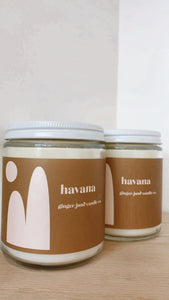 havana • non toxic soy candle